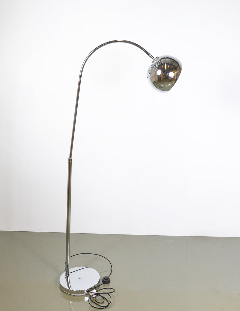 Modern Arched Chrome Floor Lamp