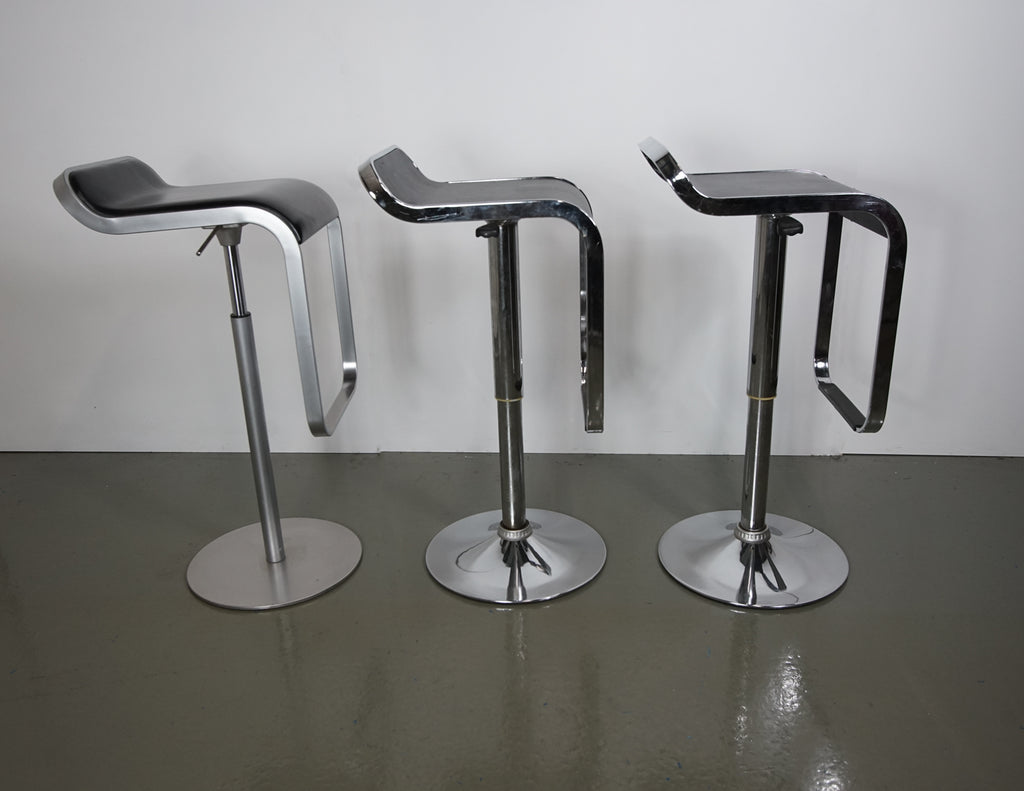 Heal's Chrome Bar Stools (3 units)