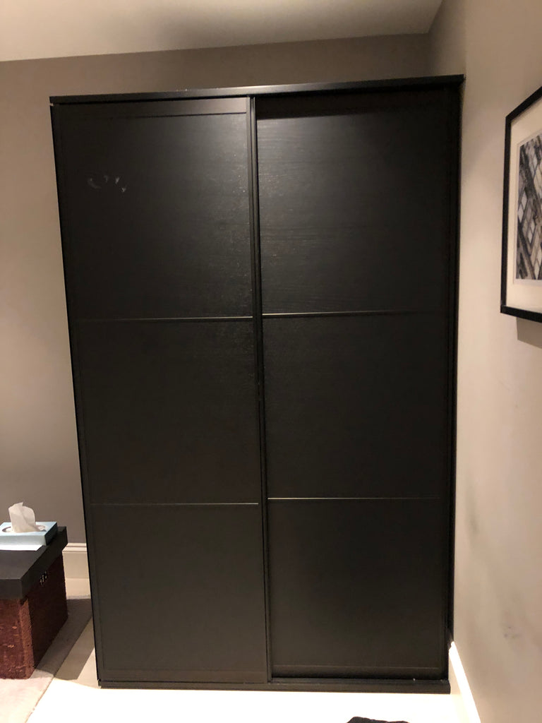 BoConcept Black Triplo Modular Wardrobe